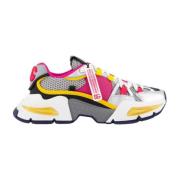 Womens Air Master Sneaker Roze/Geel Dolce & Gabbana , Multicolor , Dam...