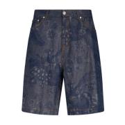 Casual Shorts Etro , Blue , Heren