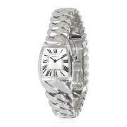 Pre-owned White Gold watches Cartier Vintage , Gray , Dames