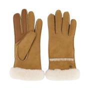 Dames Sheepskin Gloves Chestnut UGG , Beige , Dames