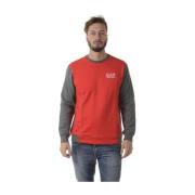 Hoodies Emporio Armani EA7 , Red , Heren