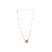 Pre-owned Rose Gold necklaces Cartier Vintage , Gray , Dames
