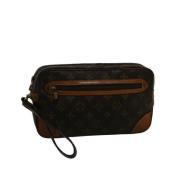 Pre-owned Canvas louis-vuitton-bags Louis Vuitton Vintage , Brown , Da...