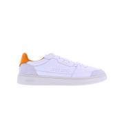 Heren Dice Lo Sneaker Wit/Oranje Axel Arigato , White , Heren