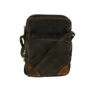 Pre-owned Canvas louis-vuitton-bags Louis Vuitton Vintage , Brown , Da...