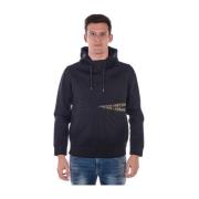 Hoodies Emporio Armani , Black , Heren