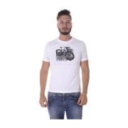 Sweatshirt T-shirt Combo Emporio Armani EA7 , White , Heren