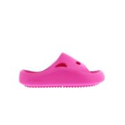 Roze Meteor Rubber Slippers Off White , Pink , Dames
