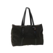 Pre-owned Canvas fendi-bags Fendi Vintage , Black , Dames