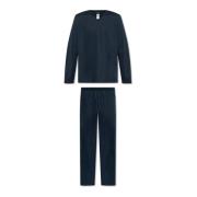Tweedelige pyjama Hanro , Blue , Heren