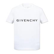 T-shirt met logo Givenchy , White , Heren