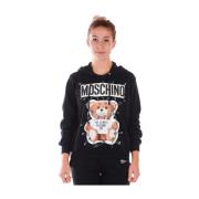 Hoodies Moschino , Black , Dames