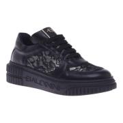 Sneaker in black lace Baldinini , Black , Dames