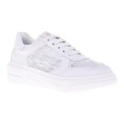 Sneaker in white lace Baldinini , White , Dames