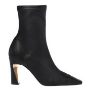 Ankle boot in black eco-leather Baldinini , Black , Dames