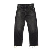 Abbey Black Boyfriend Jeans R13 , Gray , Dames