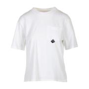 Witte Zak T-Shirt Roy Roger's , White , Dames