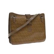 Pre-owned Fabric fendi-bags Fendi Vintage , Brown , Dames