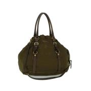 Pre-owned Nylon prada-bags Prada Vintage , Brown , Dames