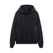 Zwarte hoodie voor casual dagen Krakatau , Black , Unisex