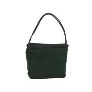 Pre-owned Nylon prada-bags Prada Vintage , Green , Dames