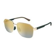 Onipaa AF Dgs651-16 Shiny Gold w/Green Sunglasses Maui Jim , Yellow , ...