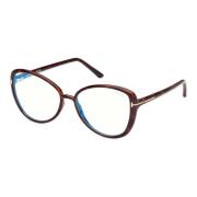 Eyewear frames Ft5907-B Blue Block Tom Ford , Brown , Unisex