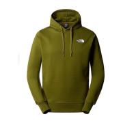 Hoodies The North Face , Green , Heren