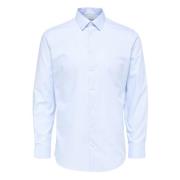 Ethan Overhemd Lange Mouwen Selected Homme , Blue , Heren