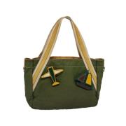 Pre-owned Nylon prada-bags Prada Vintage , Green , Dames