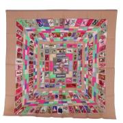 Pre-owned Silk scarves Hermès Vintage , Multicolor , Dames