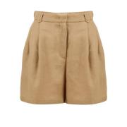 Stijlvolle Beige Shorts voor Mannen Drumohr , Beige , Dames