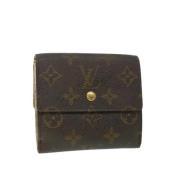 Pre-owned Canvas wallets Louis Vuitton Vintage , Brown , Dames