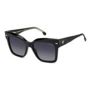 Black/Grey Shaded Sunglasses Carrera , Black , Dames