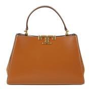 Eleanor Satchel Tassen Tory Burch , Brown , Dames