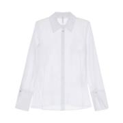 Klassieke Witte Overhemd Imperial , White , Dames