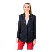 Blazers Pinko , Black , Dames