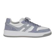 Wit/Medium Jeans Sneakers Hogan , Gray , Heren