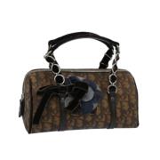 Pre-owned Leather handbags Dior Vintage , Brown , Dames