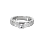 Pre-owned White Gold rings Versace Pre-owned , Gray , Dames