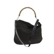 Pre-owned Nylon gucci-bags Gucci Vintage , Black , Dames