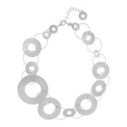 Zilveren Chunky Statement Ketting Dansk Copenhagen , Gray , Dames