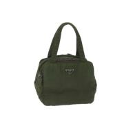 Pre-owned Nylon handbags Prada Vintage , Green , Dames