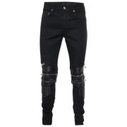 Pre-owned Denim jeans Yves Saint Laurent Vintage , Black , Heren