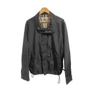 Pre-owned Fabric outerwear Burberry Vintage , Black , Heren