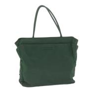 Pre-owned Fabric totes Prada Vintage , Green , Dames