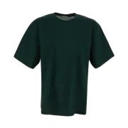 Klassieke Katoenen T-shirt Burberry , Green , Heren