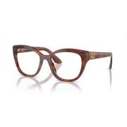 Eyewear frames VMU 05Xv Miu Miu , Brown , Heren