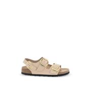 Glanzend leren grote gesp sandalen Birkenstock , Multicolor , Dames