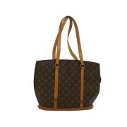 Pre-owned Canvas shoulder-bags Louis Vuitton Vintage , Brown , Dames